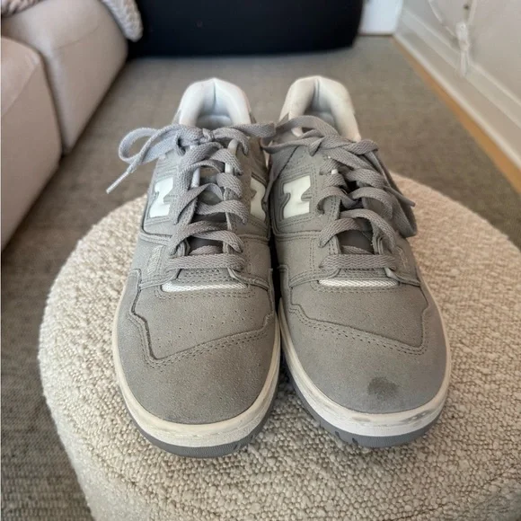 New Balance 550 Suede Pack in Light Gray and White - Picture 2 of 4